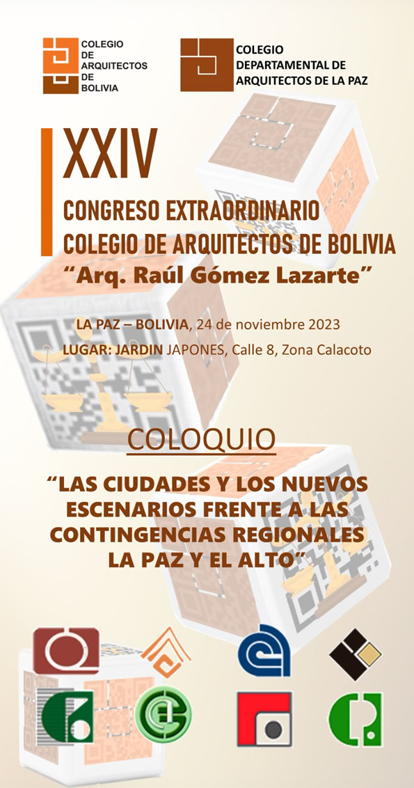 XXIV Congreso Extraordinario Colegio de Arquitectos de Bolivia